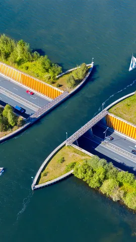 車両と船舶が共存できる構造