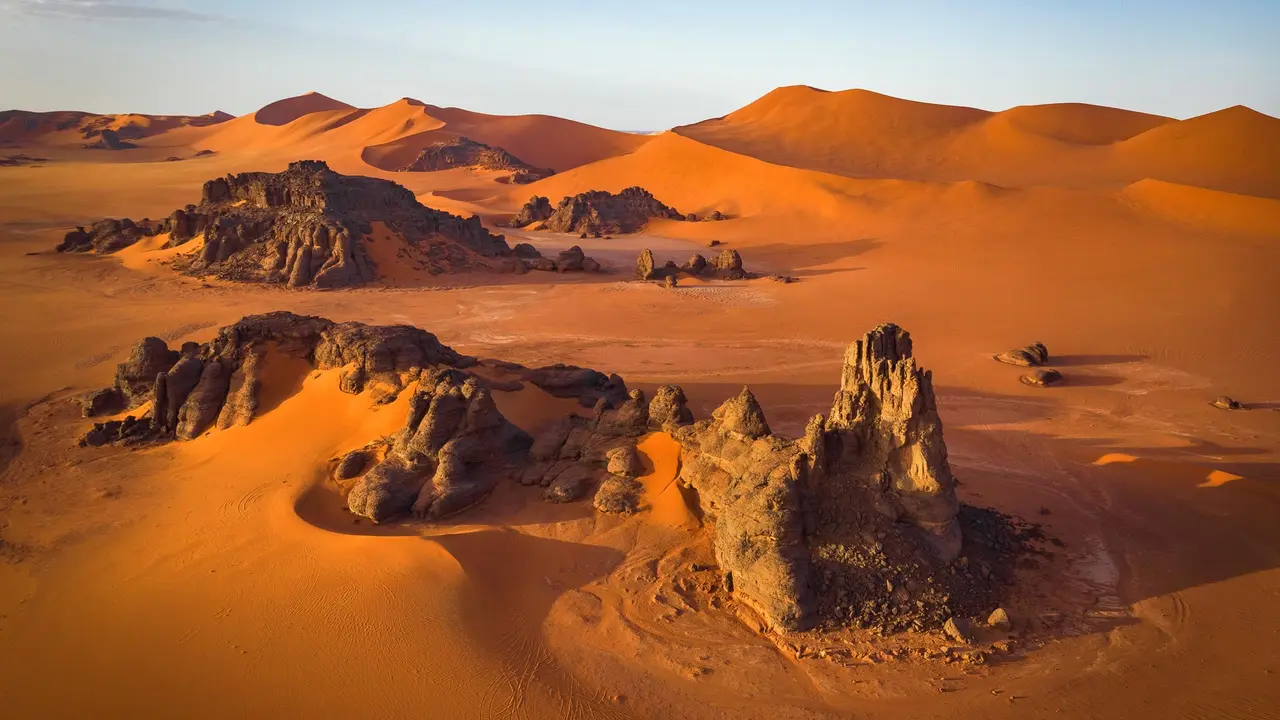 Desierto con D de dunas