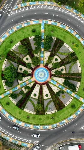 Letters Square Roundabout, Manaus, Brazil