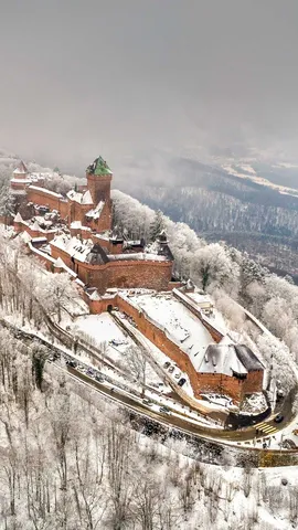 孚日山脉上的国王城堡，法国阿尔萨斯