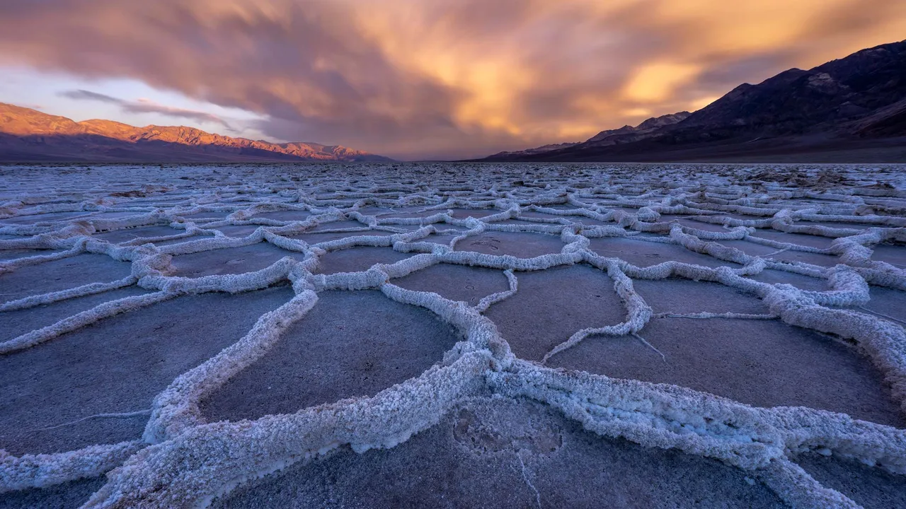Um deserto vestido de branco