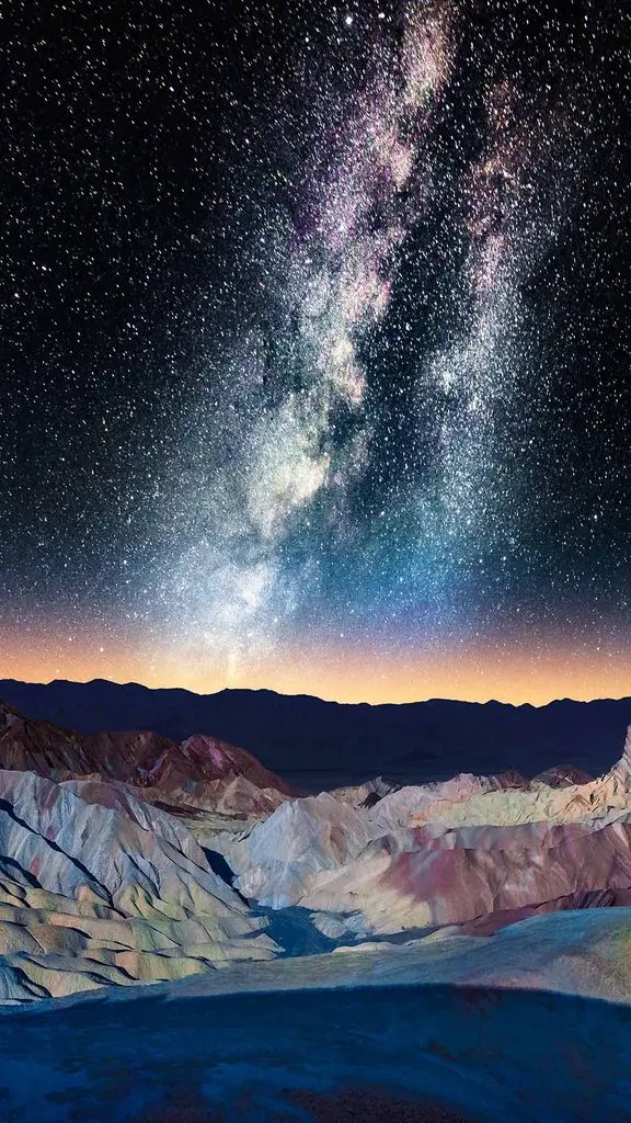 布满星星的天空