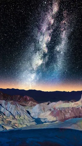 布满星星的天空