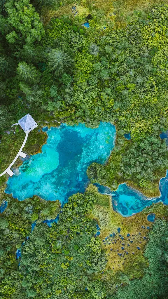 Un joyau couleur turquoise