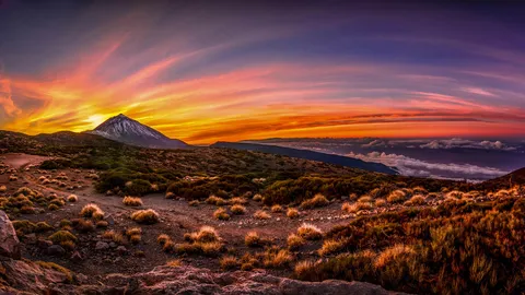 火山やカルデラが広がる景勝地