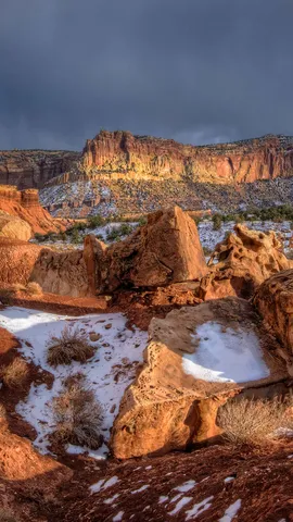 Schneit es in der W&uuml;ste wirklich?