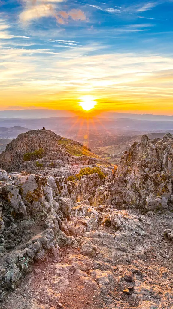 Sonnenaufgang bei Sonnenwende