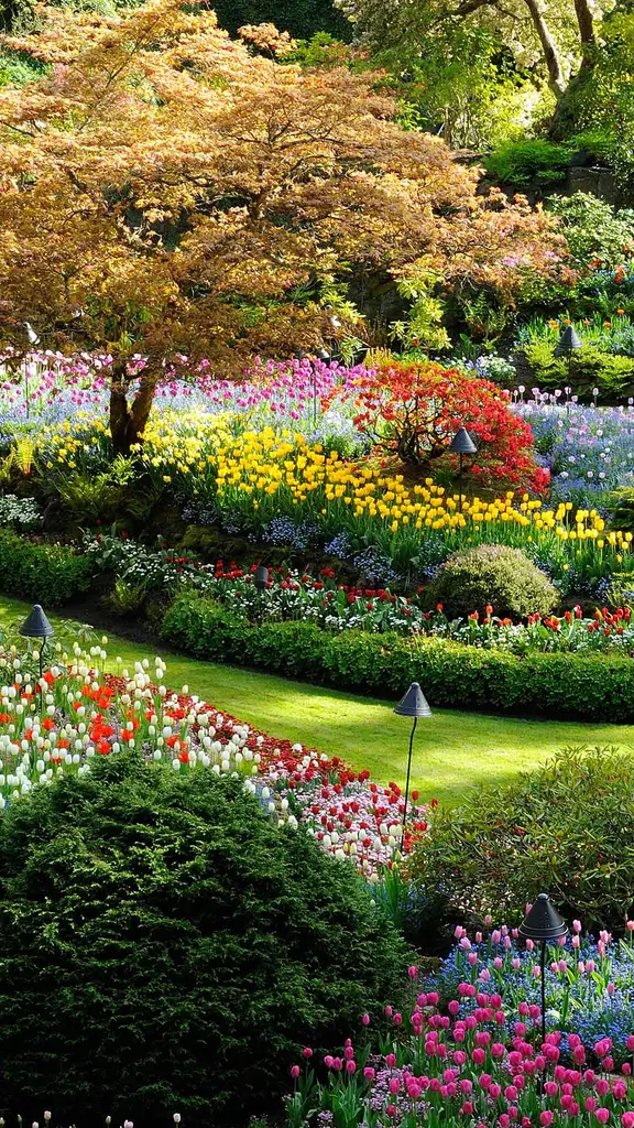 Butchart Gardens in Brentwood Bay, British Columbia, Canada