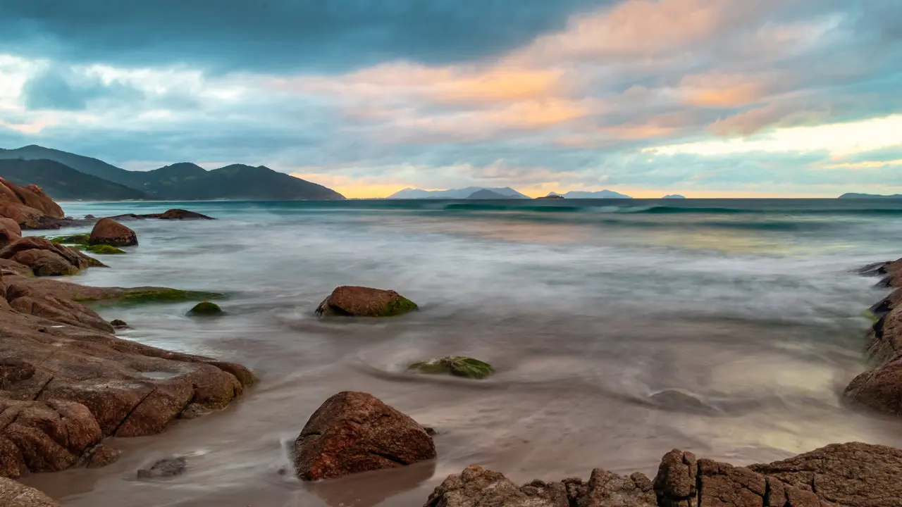 Beach in Santa Catarina, Brazil