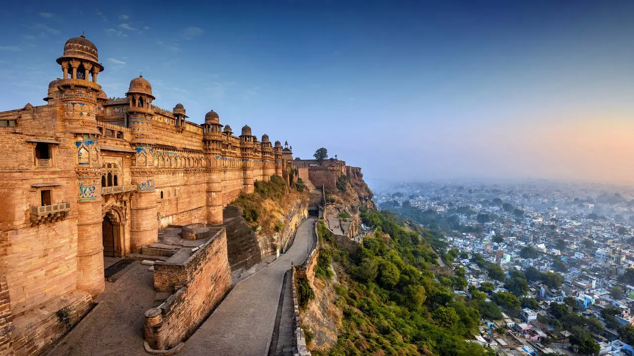 Gwalior Fort, Madhya Pradesh, India