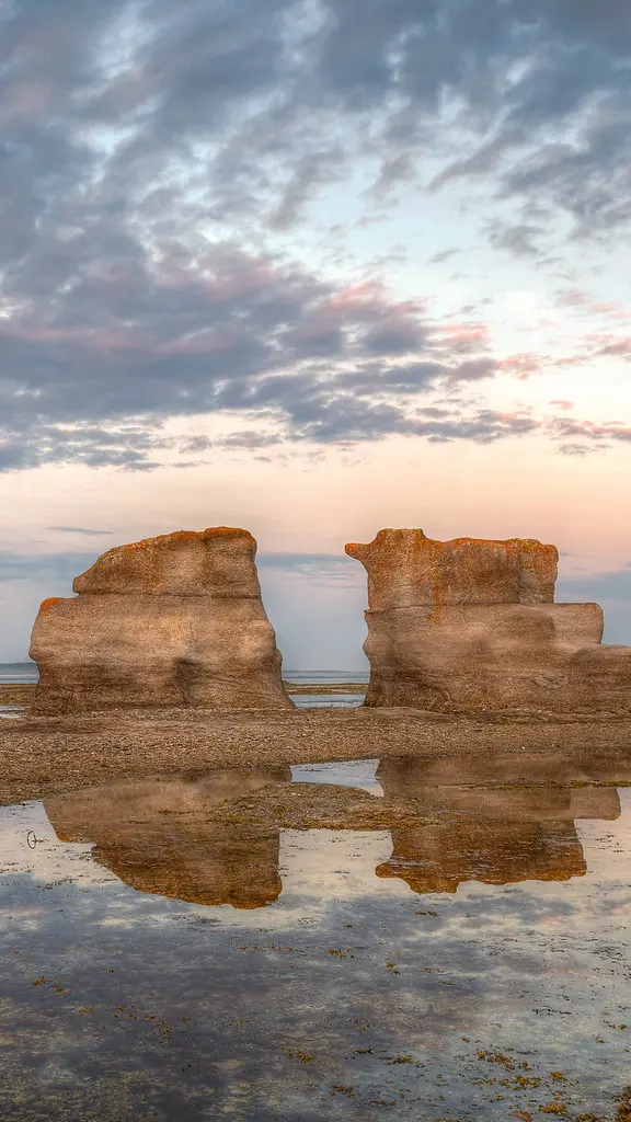 Carved by sea and time