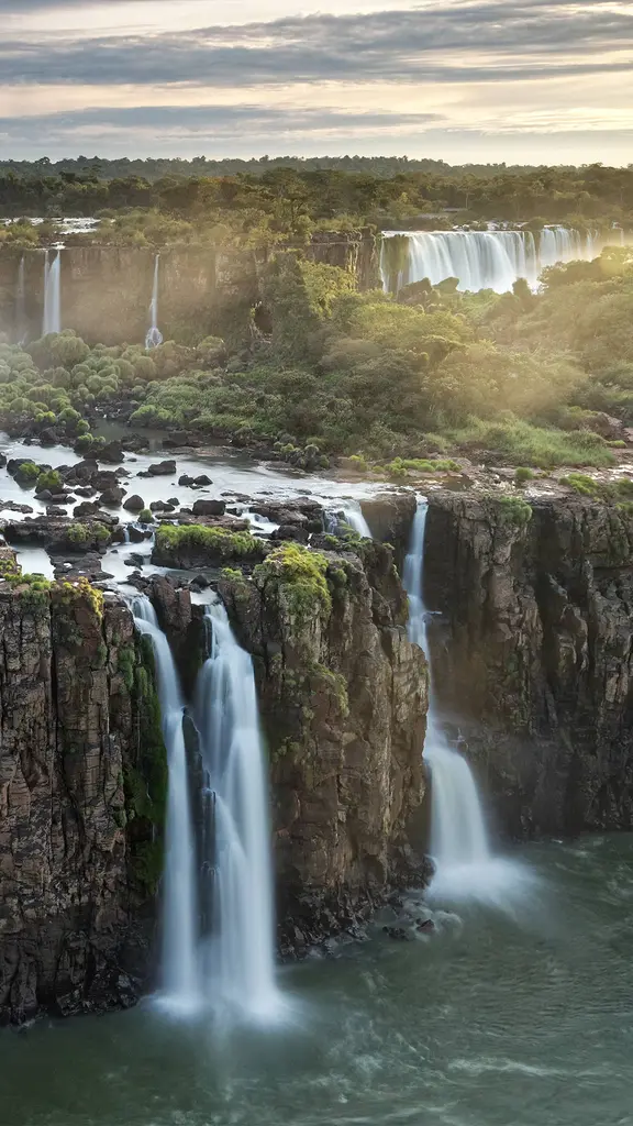 The Three Musketeers Falls at Iguaz&uacute; Falls, Argentina