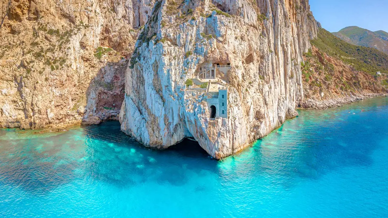 Porto Flavia, Sulcis-Iglesiente, Sardinia, Italy