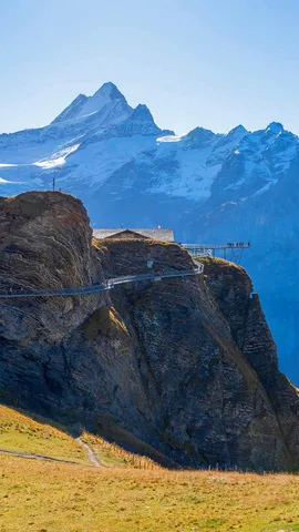 第一悬崖步道，瑞士格林德瓦