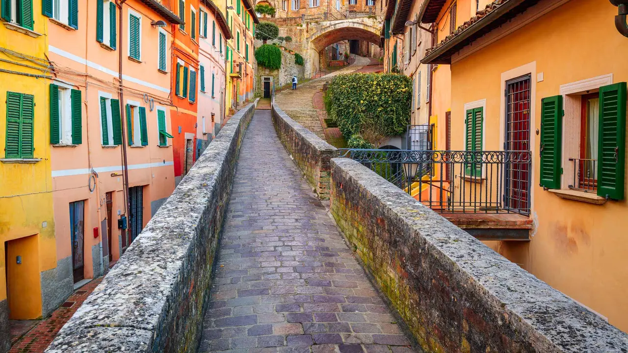 Medieval Aqueduct, Perugia, Italy