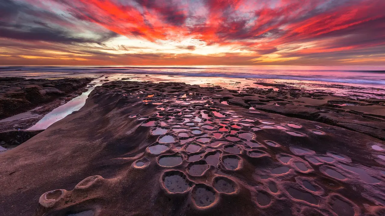 Tide pools in La Jolla, California, United States