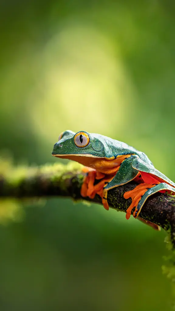 Splendid leaf frog