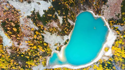 Lagazzuolo Lake, Valmalenco, Lombardy, Italy