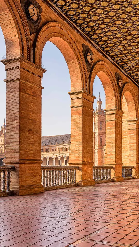 Plaza de Espa&ntilde;a, Seville, Spain