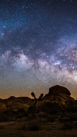 沙漠上空的星海