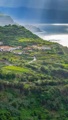 马德拉岛的北海岸，葡萄牙