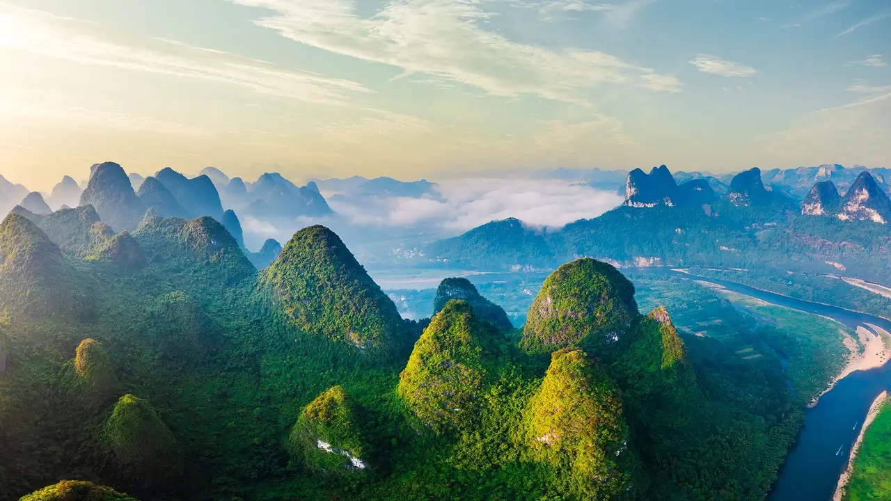 秀美壮丽的山河