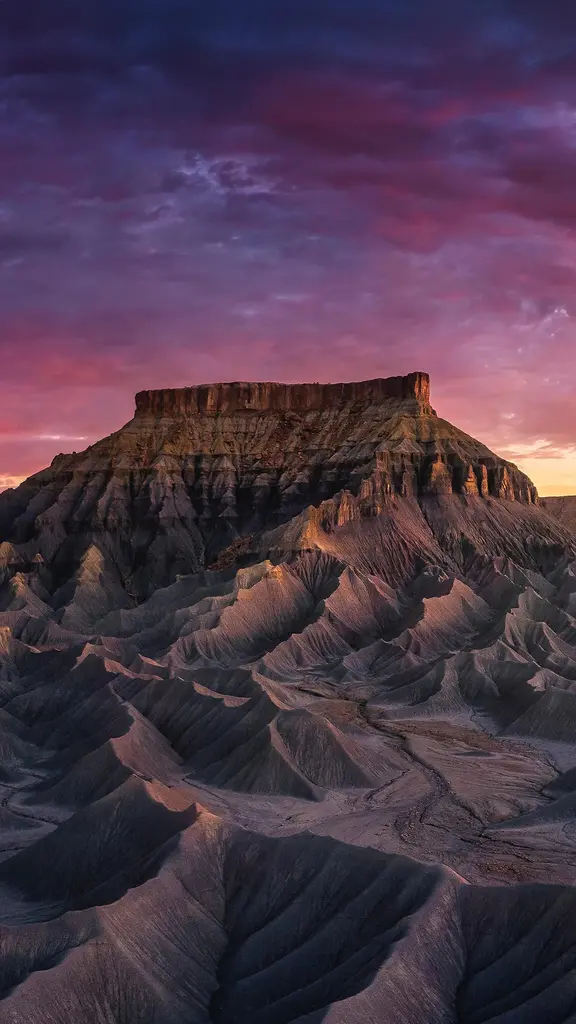A paleta de um pintor com os tons da natureza
