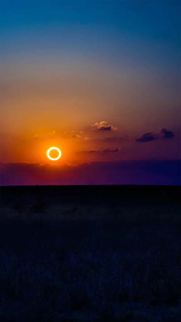 2012年5月20日新墨西哥上空的日环食