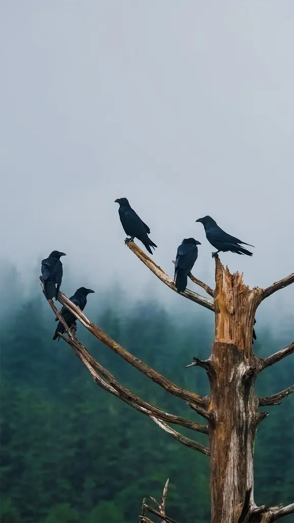 冷漠的渡鸦们，美国阿拉斯加州