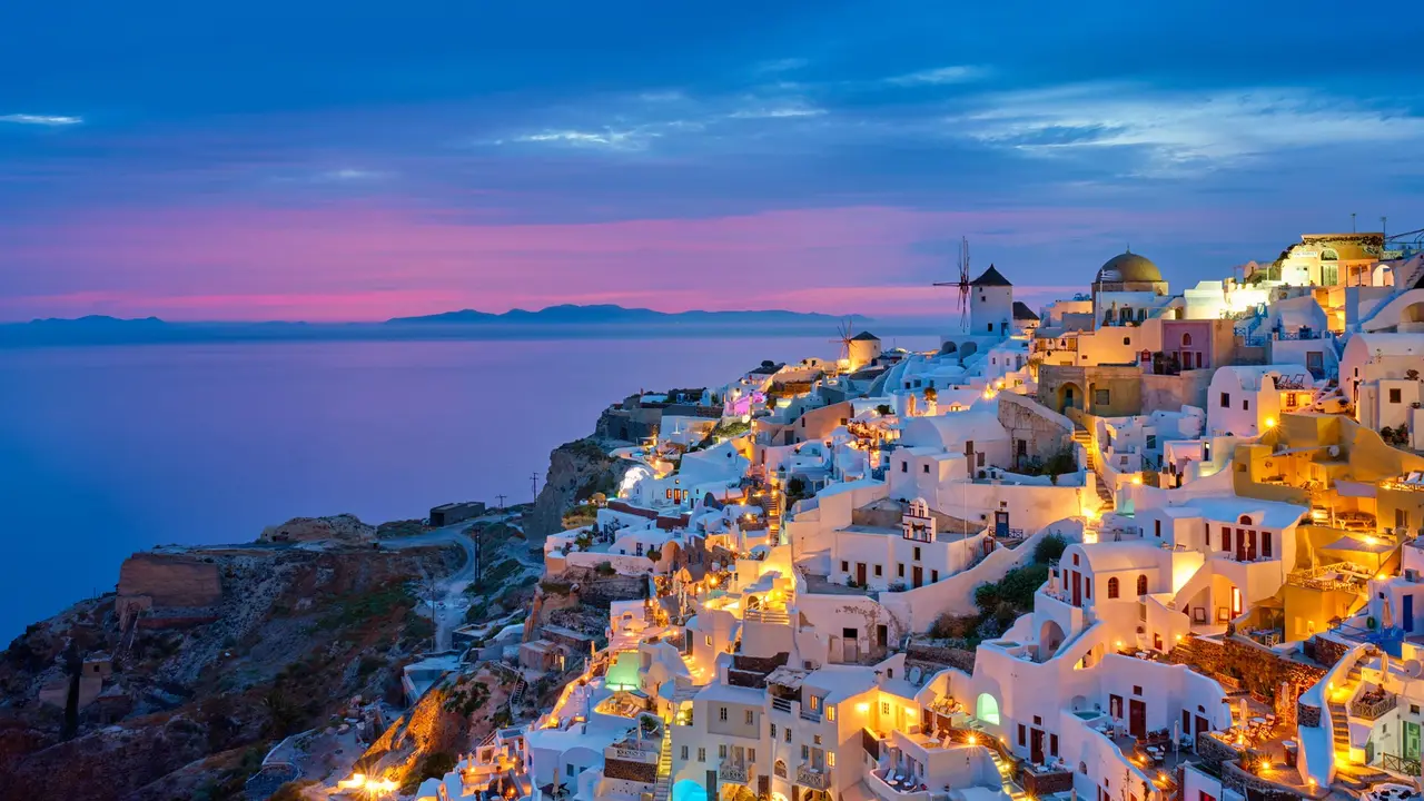 Village of Oia, Santorini, Greece