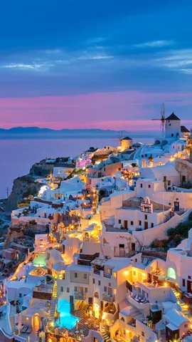 Village of Oia, Santorini, Greece