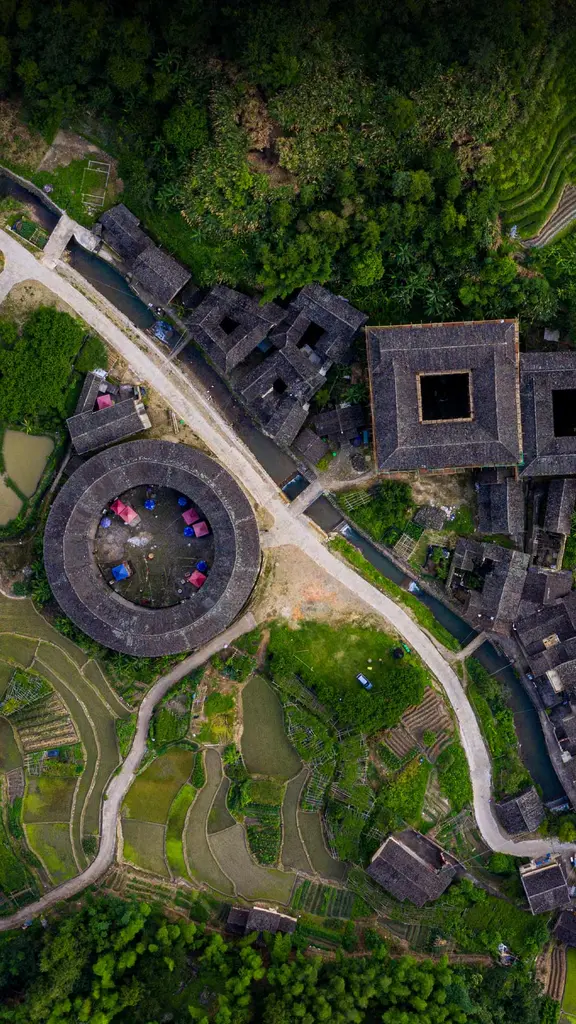 被保存得很好的古建筑