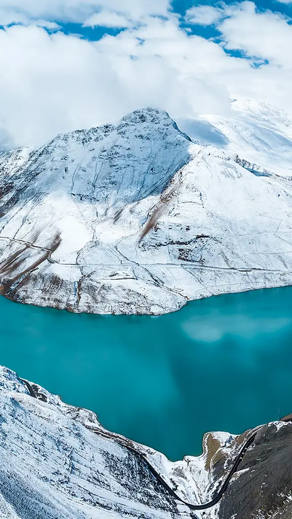 极致的冬日景色