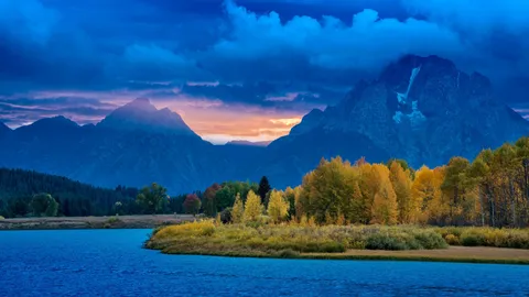 Oxbow Bend on the Snake River, Grand Teton National Park, Wyoming, United States